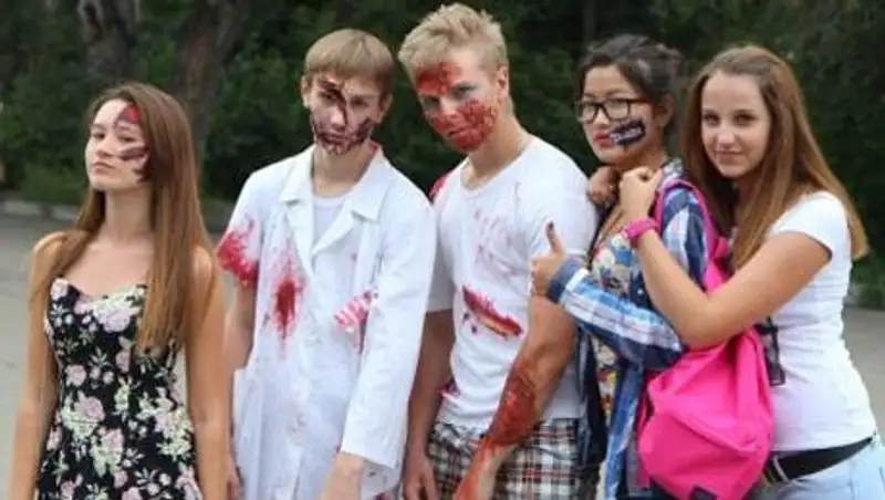 Вечеринка с «ходячими мертвецами» прошла в Усть-Каменогорске