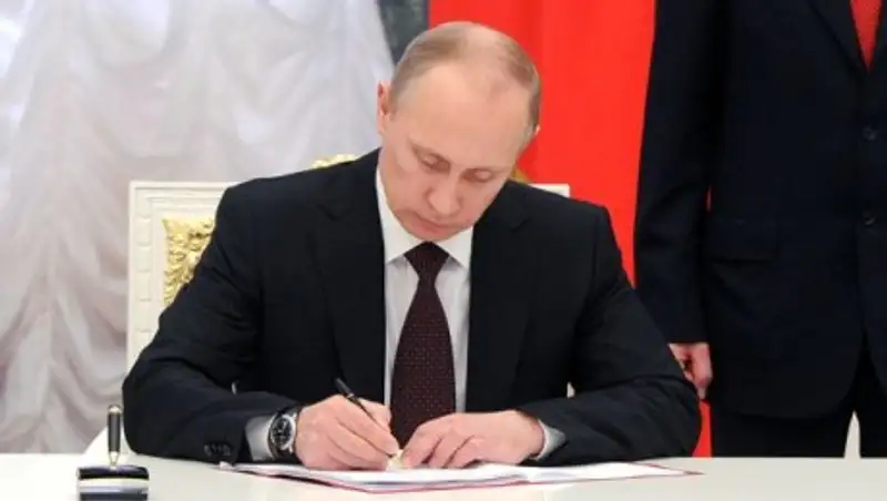 Путин подписал указ об отмене ограничений в отношении Турции