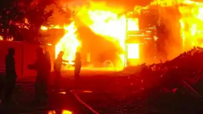 Тело мужчины обнаружили на месте пожара в СКО , фото - Новости Zakon.kz от 12.10.2023 02:30