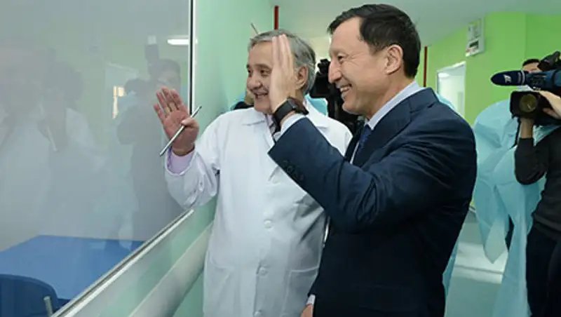 Аким Астаны открыл новую детскую инфекционную больницу