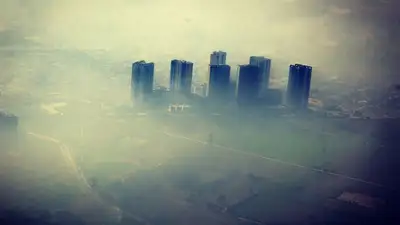 Густой смог накрыл столицу Индии, фото - Новости Zakon.kz от 07.11.2023 14:37