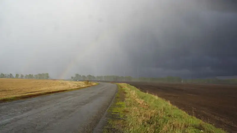 Сильные дожди ожидаются в Казахстане в пятницу