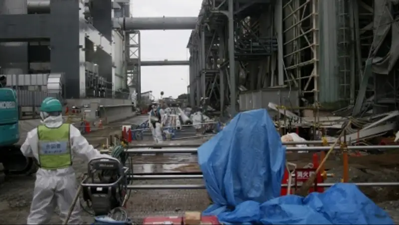 Очередная утечка радиоактивной воды произошла на японской АЭС "Фукусима-1"