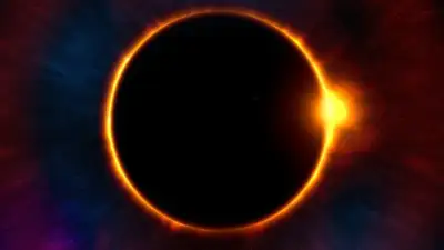 Астрономы: Кольцеобразное солнечное затмение сегодня увидят не все, фото - Новости Zakon.kz от 14.10.2023 07:26