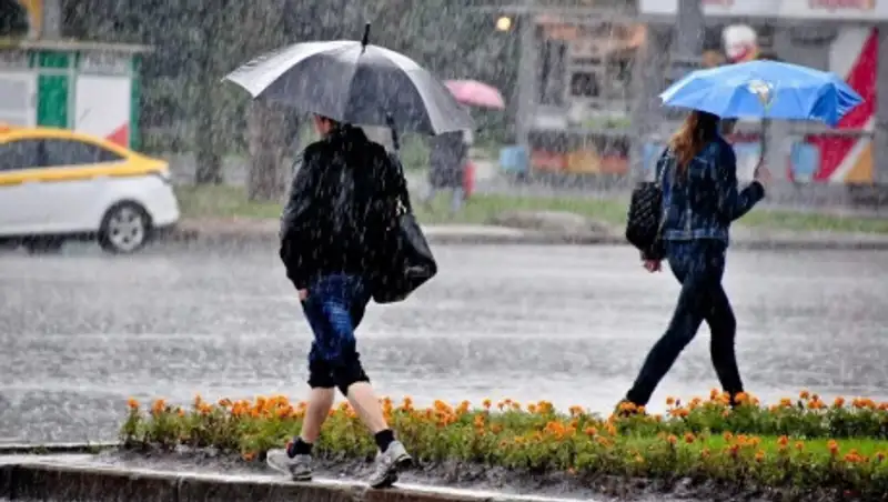 Гроза и град ожидаются в трех регионах Казахстана