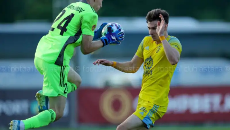 "Астана" забила "Таразу" на четвертой минуте, но победить не смогла