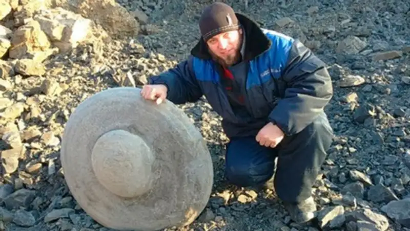 В России нашли окаменевшее НЛО