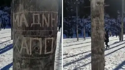 каинды, вандализм, мэгпр, комментарий, фото - Новости Zakon.kz от 20.12.2021 18:17