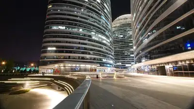 Пустая улица Пекина, фото - Новости Zakon.kz от 05.12.2022 13:28