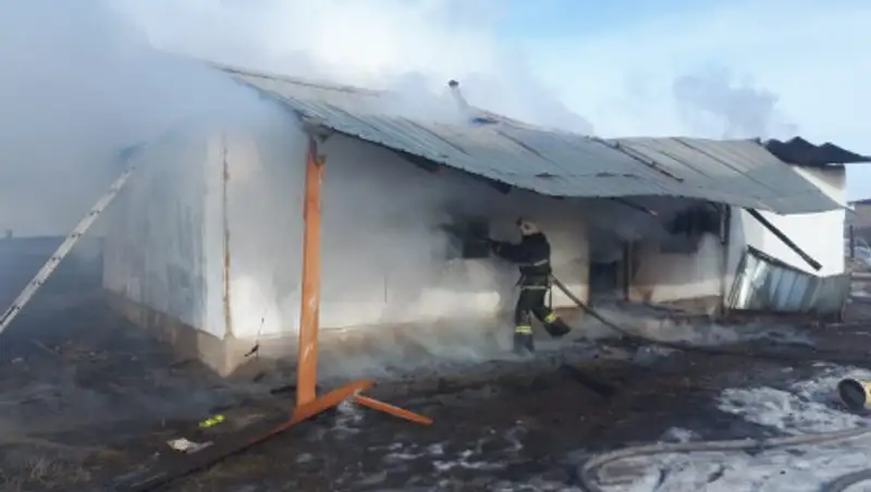 Двое детей умерли при пожаре в частном доме