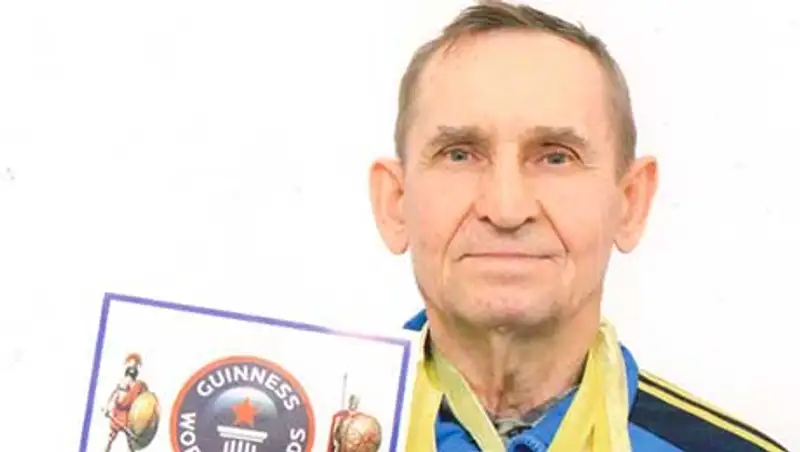 Имя Костанайского ветерана спорта занесено в книгу рекордов Гиннеса, фото - Новости Zakon.kz от 15.11.2013 17:49