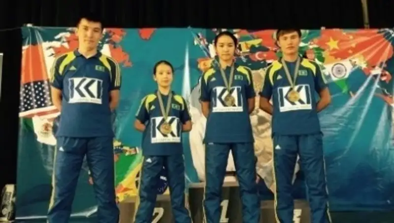 Более 10 золотых медалей привезли казахстанские каратисты с чемпионата мира в ЮАР 