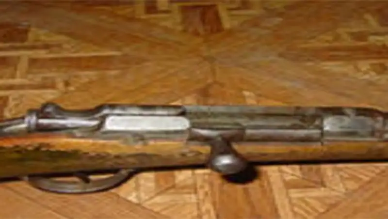 Житель Павлодара сдал в ОВД мелкокалиберную винтовку 1912 года выпуска