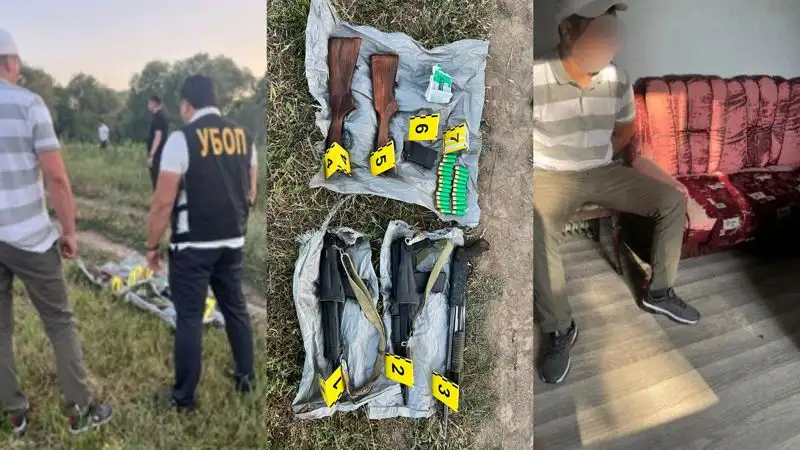 Жителя Алматинской области подозревают в хранении оружия, похищенного во время январских беспорядков