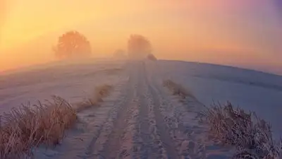 туман, погода, фото - Новости Zakon.kz от 18.12.2022 20:29