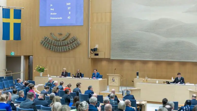 Парламент Швеции проголосовал за членство страны в НАТО