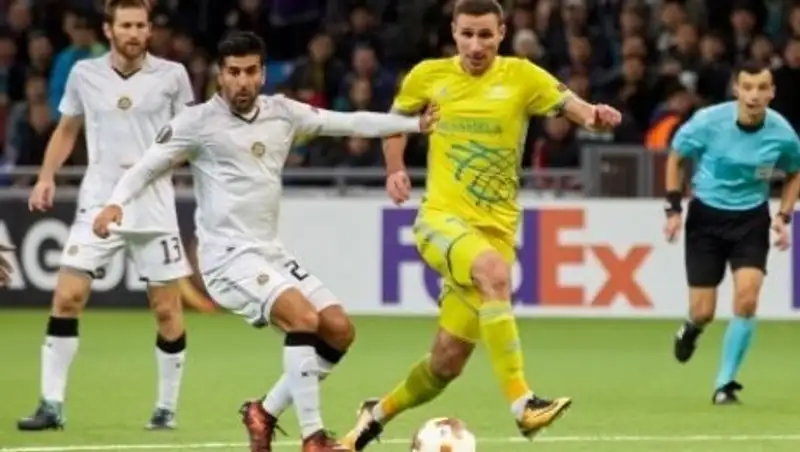 Болельщики «Астаны» признали Шомко лучшим игроком матча с «Маккаби»