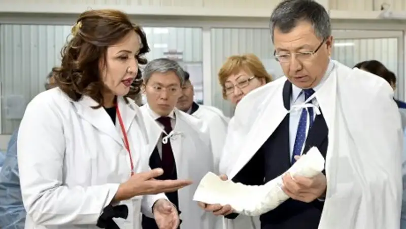 О&#1178;О-да медициналы&#1179; б&#1201;йымдар шы&#1171;аратын  зауыт іске &#1179;осылды