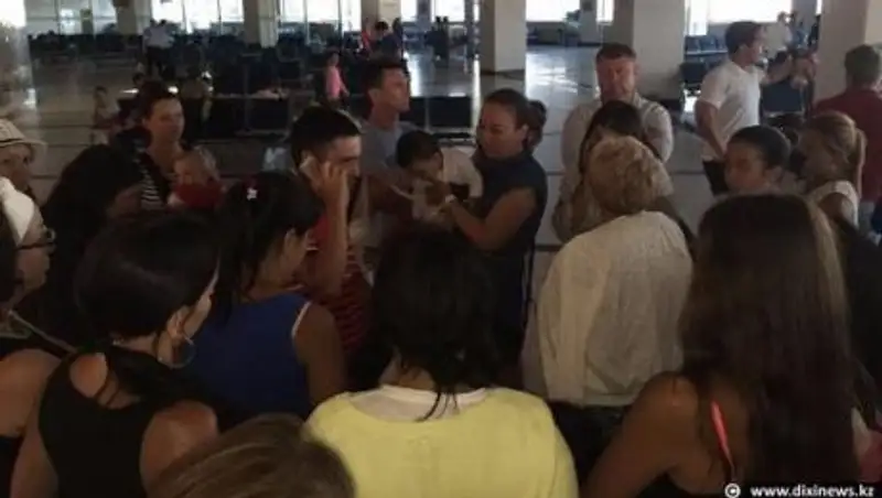 Самолет «Эйр Астана» рейсом Анталия-Астана не может вылететь из Турции