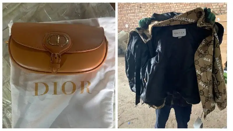 Сумки Dior и куртки Gucci: контрафактную продукцию изъяли в Казахстане