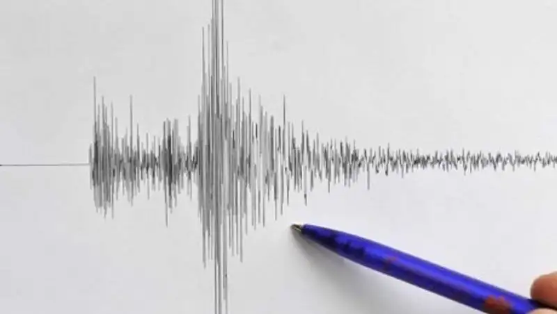 В 834 км на северо-запад от Алматы произошло землетрясение