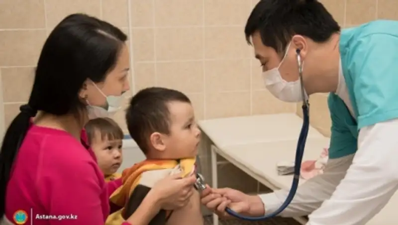 Свыше 30 тысяч детей привиты в Астане