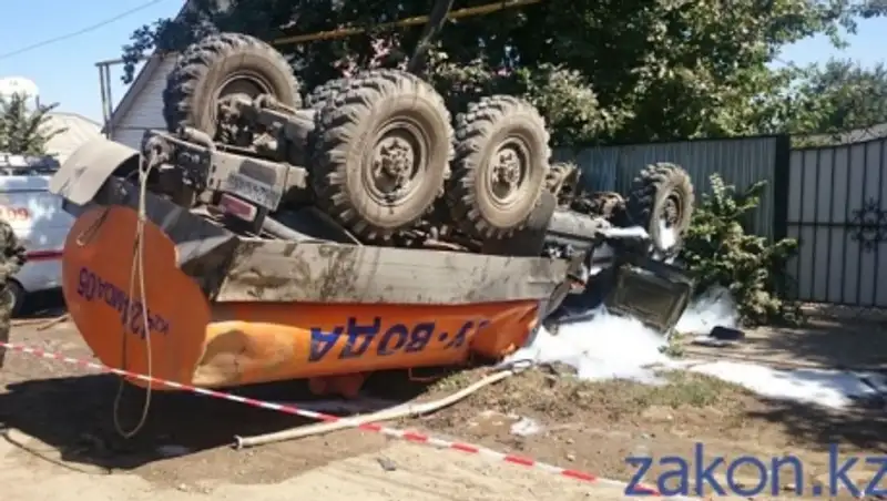 ДТП с водовозом в Алматы: одна из погибших спасла собственного ребенка