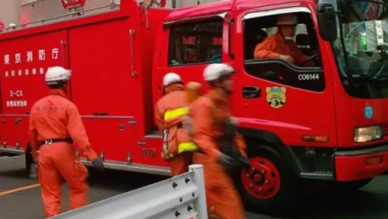 В Токио произошел крупный пожар в гостинице