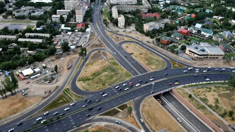 Когда завершат транспортную развязку на ул. Саина в Алматы