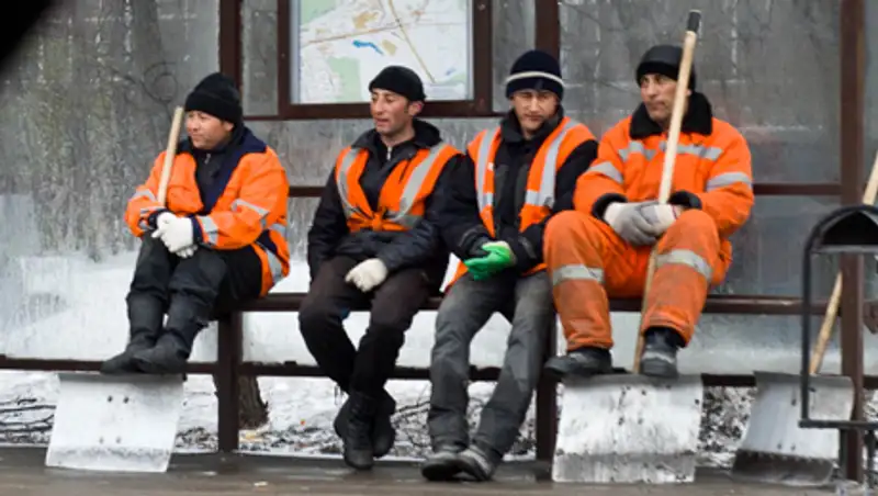 В Москве может пройти 100-тысячный митинг гастарбайтеров