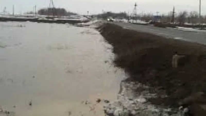 В Уральске проводятся противопаводковые мероприятия