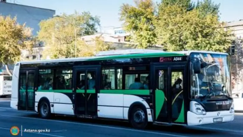 Автобусы не будут ходить в выходные дни в Нур-Султане