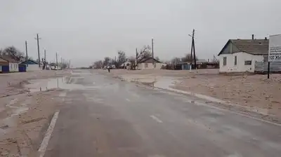 затопление, талые воды, фото - Новости Zakon.kz от 07.01.2023 20:46