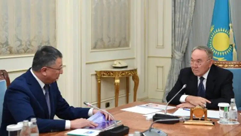 О темпах строительства в адмцентре Туркестанской области отчитались Назарбаеву