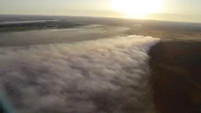 Казахстан пожар Атырау, фото - Новости Zakon.kz от 05.04.2023 13:02