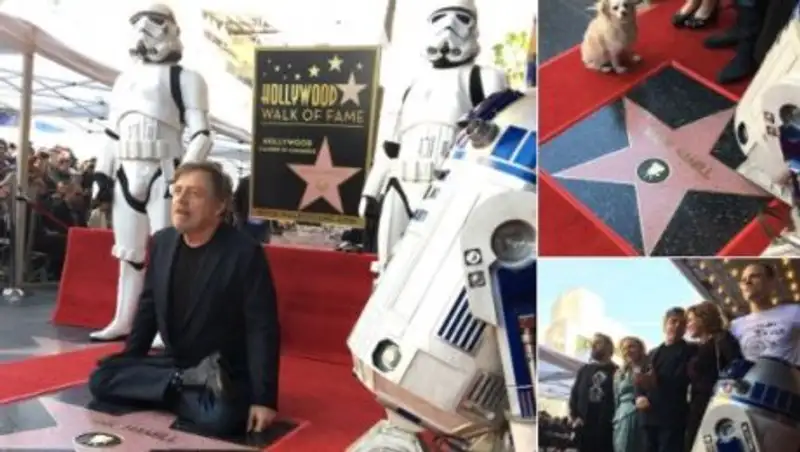 Актер из "Звездных войн" получил звезду на Аллее славы