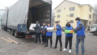 Предприниматели Алматинской области доставили 500 масляных обогревателей в Экибастуз