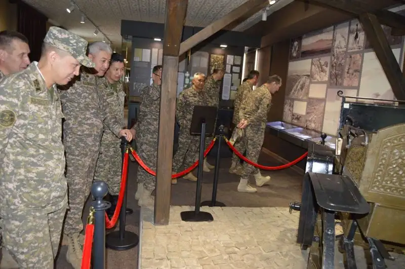 Участники учения "Шыгыс-2023" посетили дом-музей Абая Кунанбаева