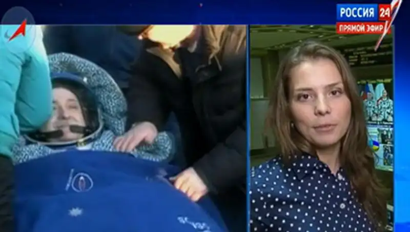 Экипаж МКС приземлился в казахстанской степи, фото - Новости Zakon.kz от 11.11.2013 15:26