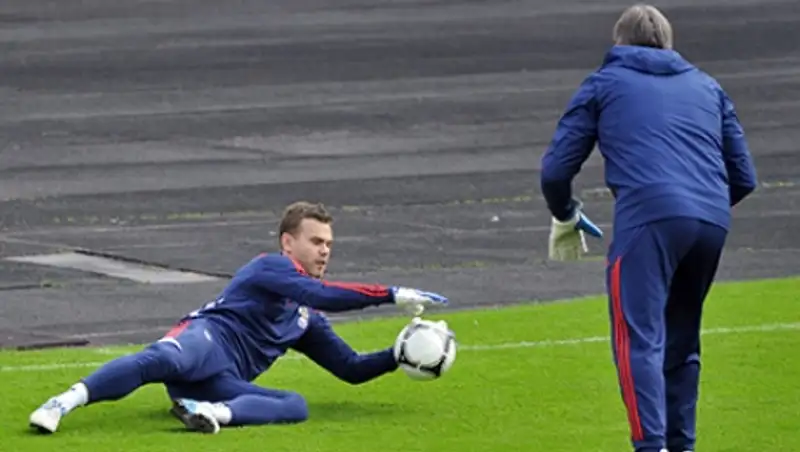 Акинфеев вернулся к тренировкам в составе ЦСКА