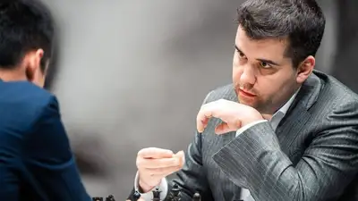 Вновь вышел вперед в матче за шахматную корону, фото - Новости Zakon.kz от 18.04.2023 20:12