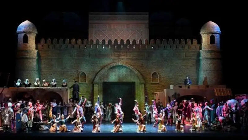 Назарбаев посетил премьеру оперы «Кыз Жибек»