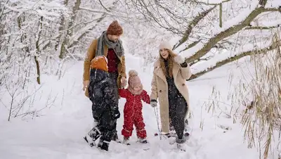 прогулка, зима, фото - Новости Zakon.kz от 02.12.2022 15:38