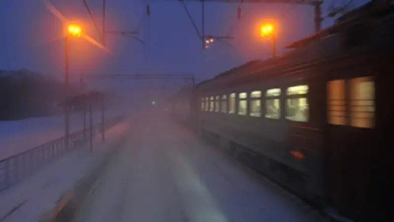 На западе Москвы загорелся вагон электрички