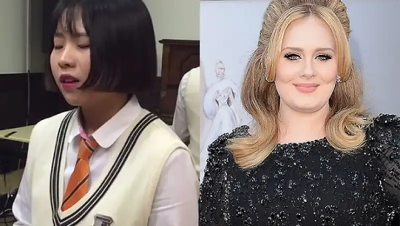 Корейская школьница перепела Адель и стала звездой интернета