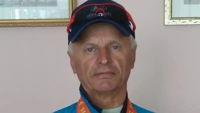 66-летний акмолинский спортсмен выиграл чемпионат страны по велоспорту 