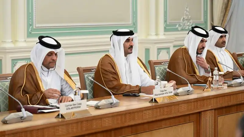 Эмир Катара поблагодарил Токаева за гостеприимство