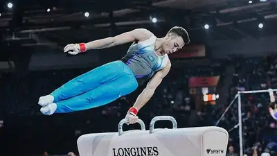 Нариман Курбанов стал победителем этапа Кубка мира по спортивной гимнастике, фото - Новости Zakon.kz от 04.03.2023 09:33