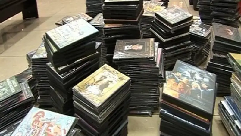 В Кокшетау изъяли 700 контрафактных аудио – видео DVD - дисков 
