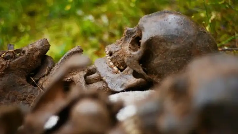 Оралдағы стадион құрылысы орнынан адам сүйектері табылды